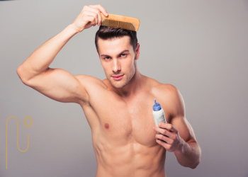 Using-tuft-after-hair-transplantation استفاده از تافت بعد از کاشت مو